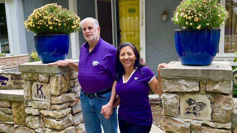 Dr. Elbie Loeb and his wife Ada Ramos