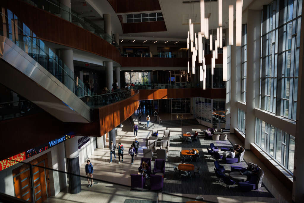 college of business atrium