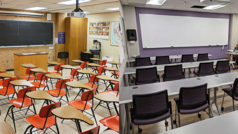 classroom initiative before and after