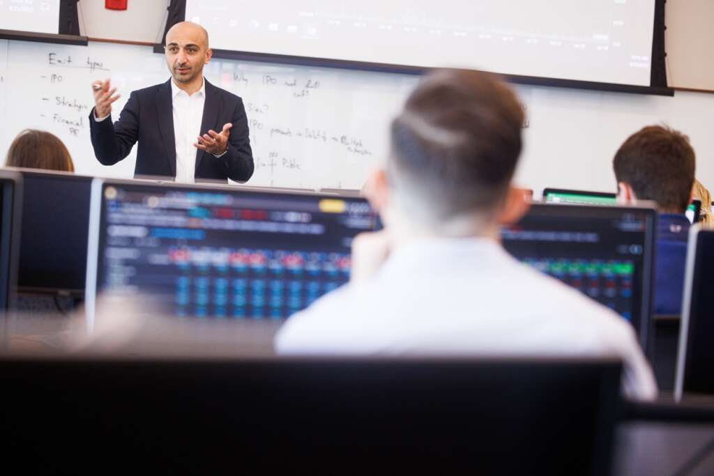 Students in a class