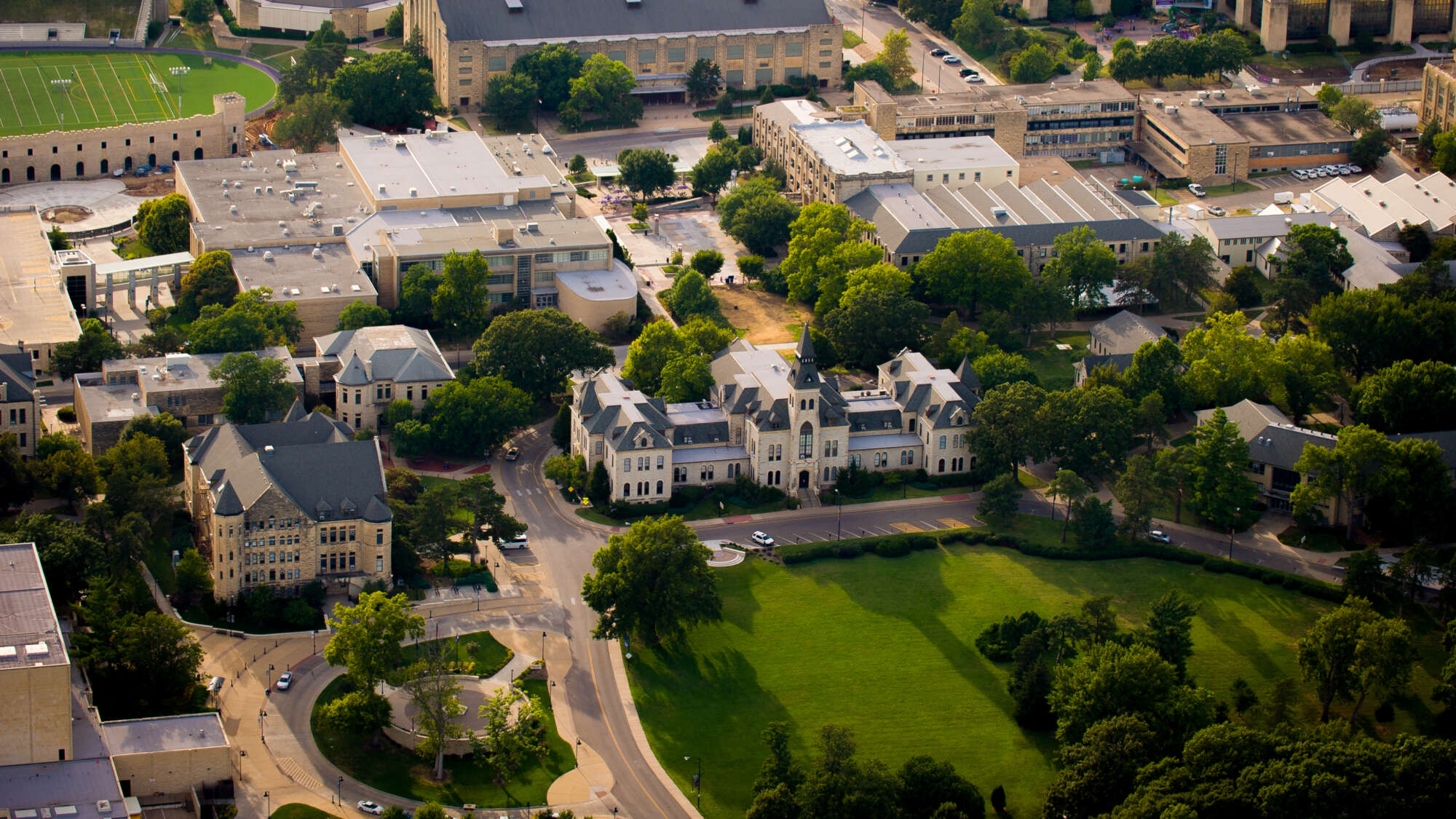 campus aerial