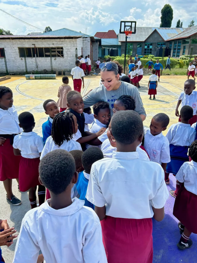 k-state women's basketball team in rwanda